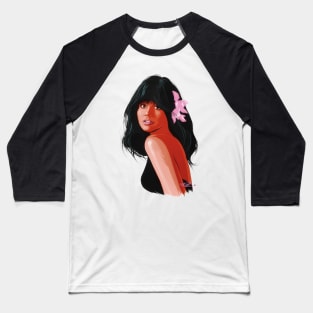 Linda Ronstadt - An illustration by Paul Cemmick Baseball T-Shirt